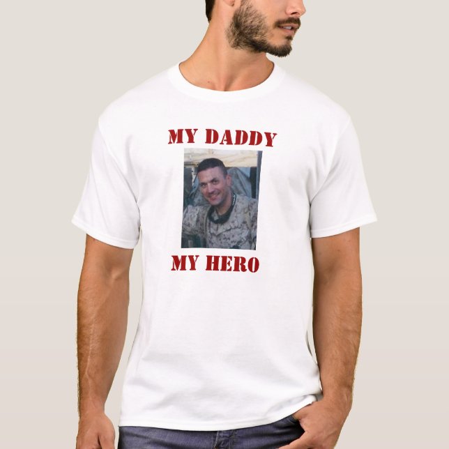 T-shirt Accueil du papa à la maison (Devant)