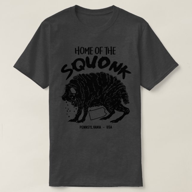 T-shirt Accueil du Squonk Cryptid (Design devant)