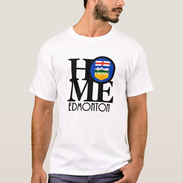 T-shirt ACCUEIL Edmonton Alberta (Devant)