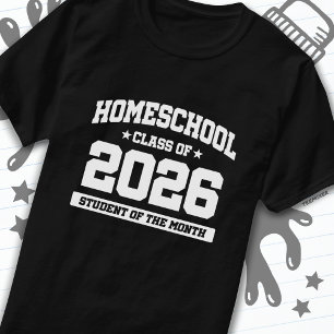 T-shirt Accueil Étudiant du mois Classe de 2026