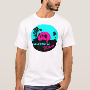 T-shirt Accueil frais à la conception de Miami