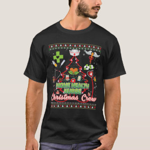 T-shirt Accueil Infirmière en santé Stethoscope de l'arbre