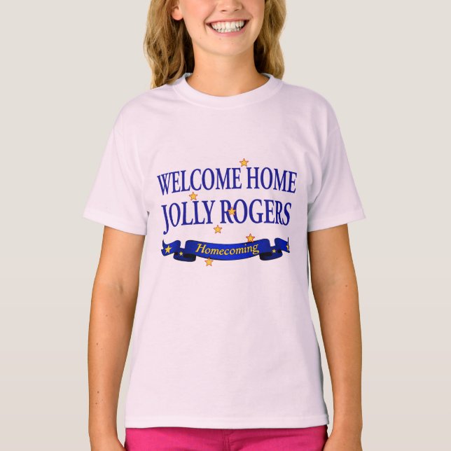 T-shirt Accueil Jollys rogers (Devant)