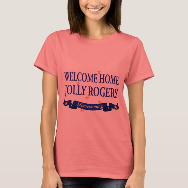 T-shirt Accueil Jollys rogers (Devant)