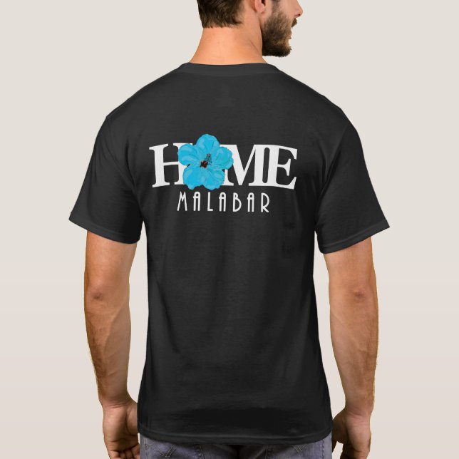 T-shirt Accueil Malabar Floride (dos imprimé) (Dos)