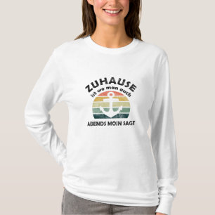 T-shirt Accueil Moin Phare Seagull Mer du Nord