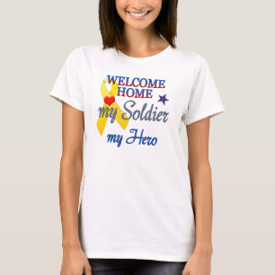 T-shirt Accueil Mon Soldat Mon Héros