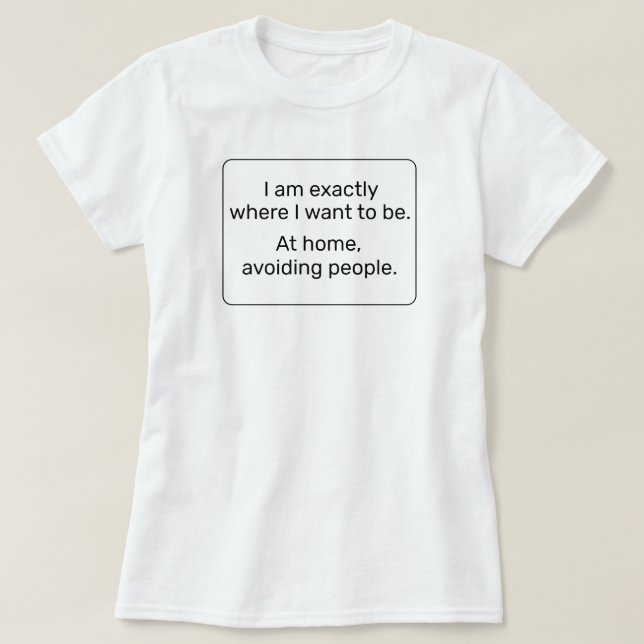 T-shirt Accueil (noir) (Design devant)