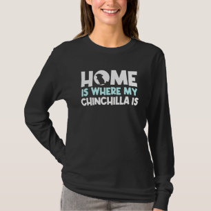 T-shirt Accueil Où Mon Chinchilla Est Cité Chinchillas