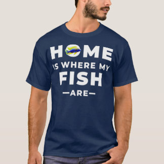 T-shirt Accueil Où Sont Mes Poissons