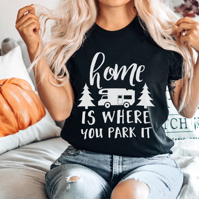 T-shirt Accueil Où Vous Le Garez (Créateur téléchargé)
