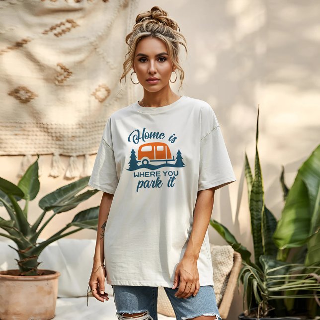 T-shirt Accueil - Où vous le garez (Créateur téléchargé)