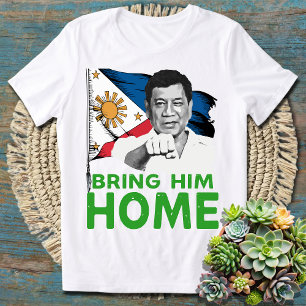 T-shirt Accueil Philippines Rodrigo Digong Duterte