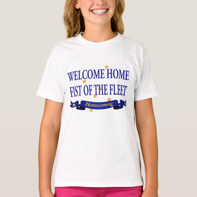T-shirt Accueil Poing de la flotte (Devant)
