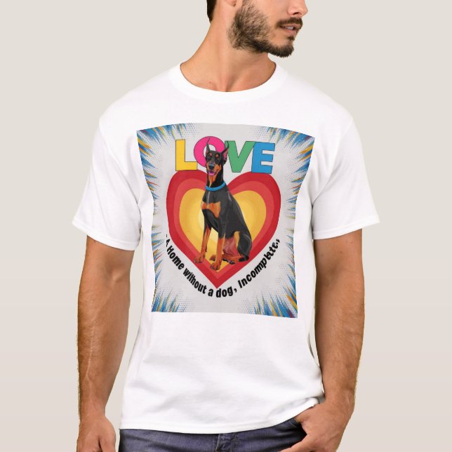 T-shirt Accueil sans chien incomplet (Devant)