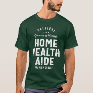 T-shirt Accueil Santé AIDE Titre du travail Cadeau