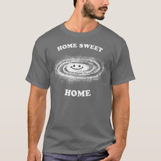 T-shirt Accueil Sweet Home Voie Lactée Voie Lactée Galaxie