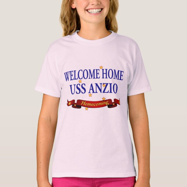 T-shirt Accueil USS Anzio (Devant)