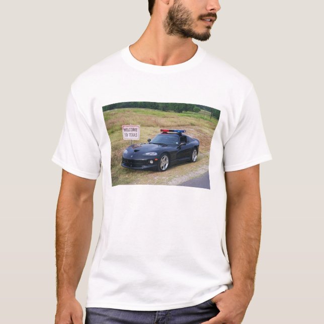 T-shirt Accueil vers le Texas (Devant)