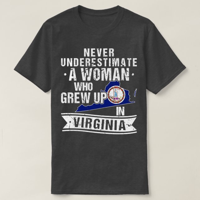 T-shirt Accueil Virginia Native 1 (Design devant)