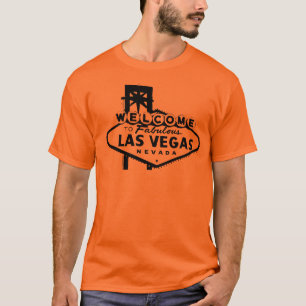 T-shirt Accueillez au graphique de vecteur de Las Vegas