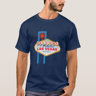 T-shirt "Accueillez signe iconique de Las Vegas au Nevada
