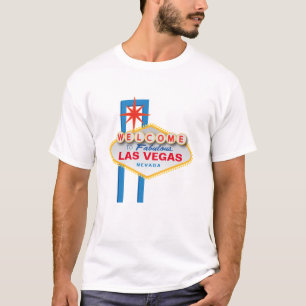 T-shirt "Accueillez signe iconique de Las Vegas au Nevada