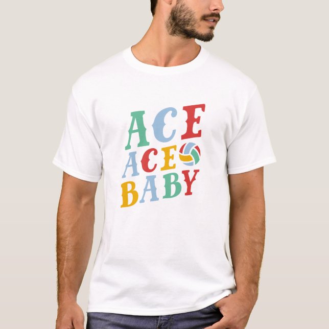T-shirt Ace Ace Baby (Devant)