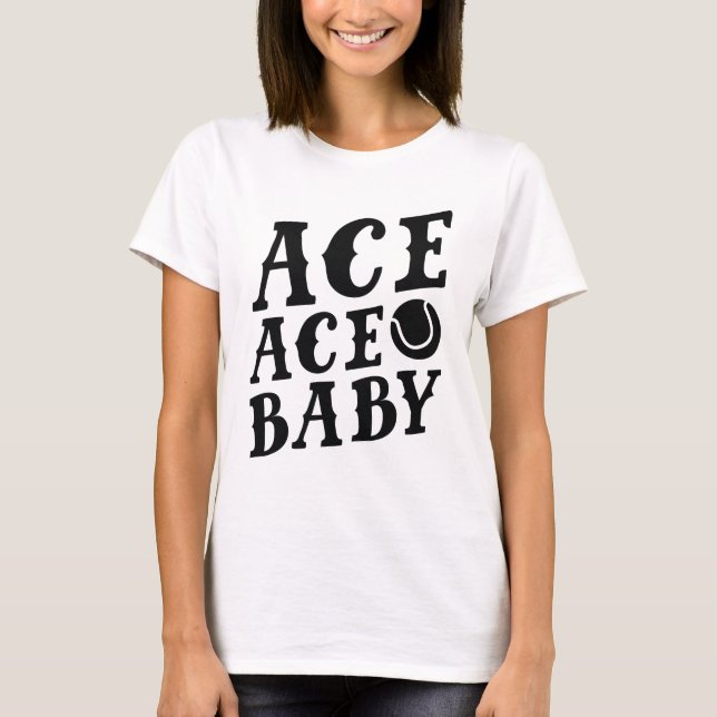 T-shirt Ace Ace Baby (Devant)