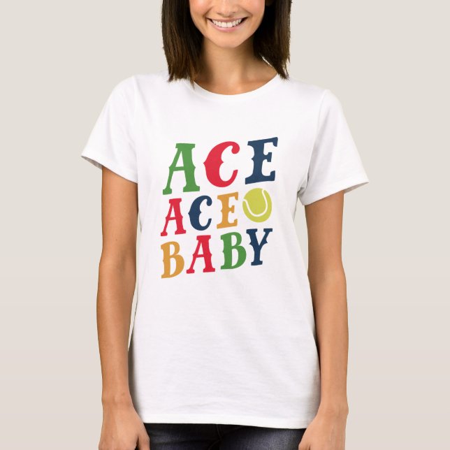 T-shirt Ace Ace Baby (Devant)