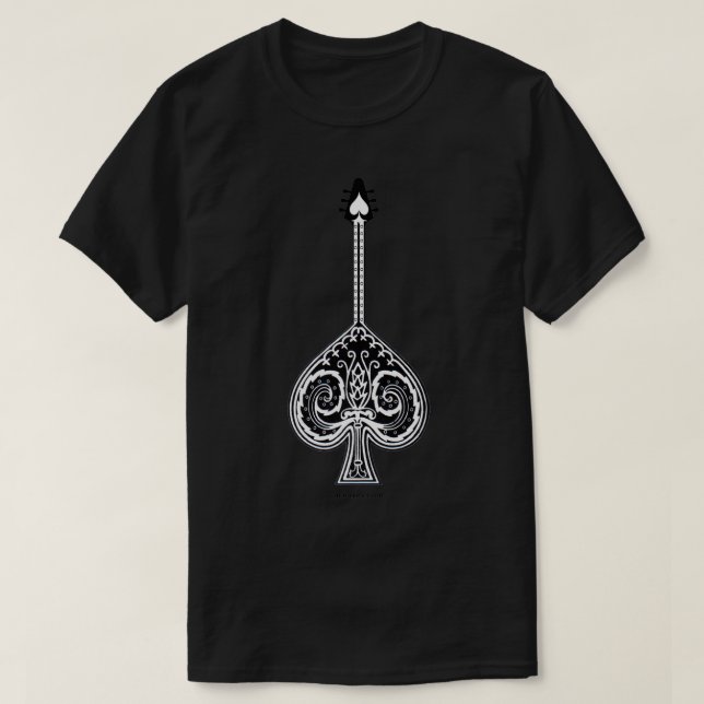 T-shirt Ace Axes Guitare 2 (Design devant)