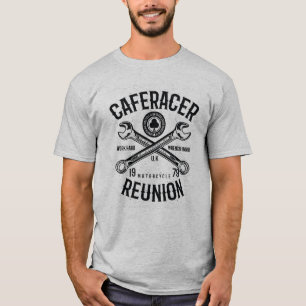 T-shirt Ace Cafe Racer Retrouvailles Travail dur Wrench du