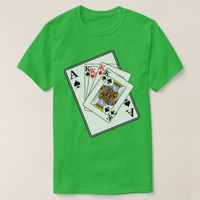 T-shirt Ace High 4 rois X (Design devant)