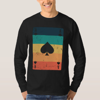 T-shirt Ace of Poker or Skat Card Game Game