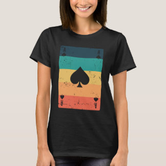 T-shirt Ace of Poker or Skat Card Game Game