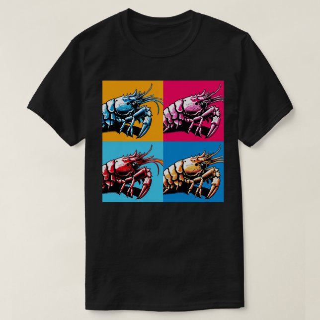 T-shirt acée Éponge Art Cool sous l'eau (Design devant)