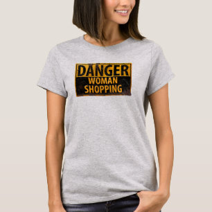T-shirt Achats de femme de DANGER - panneau