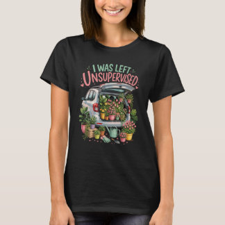 T-shirt Achats de plantes non supervisés Jardin Fleur de c