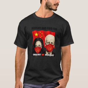 T-shirt Acheté Et Payé Pour La Chine Première Amérique Der