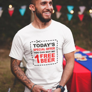 T-shirt Achète-moi une bière - Humour masculin pour tourné