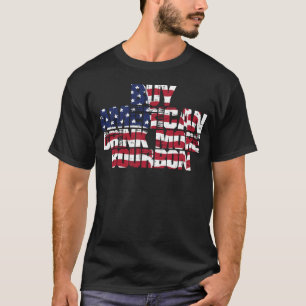 T-shirt Acheter American Drink Plus Bourbon USA Whiskey