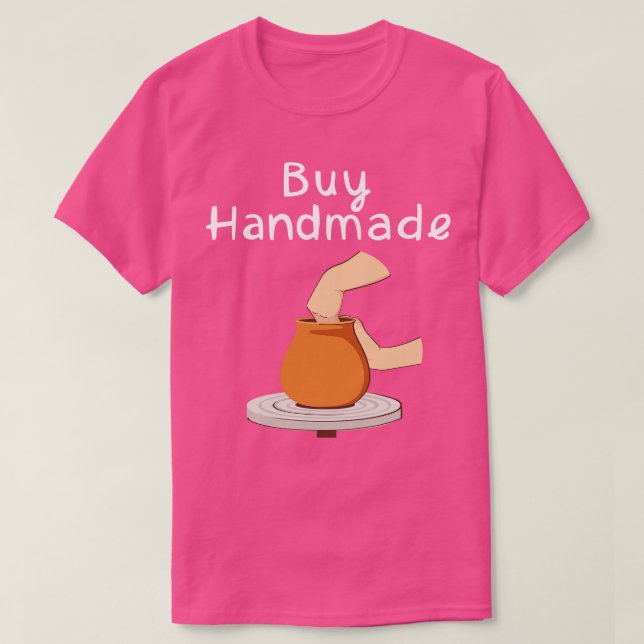 T-shirt Acheter artisanal (Design devant)