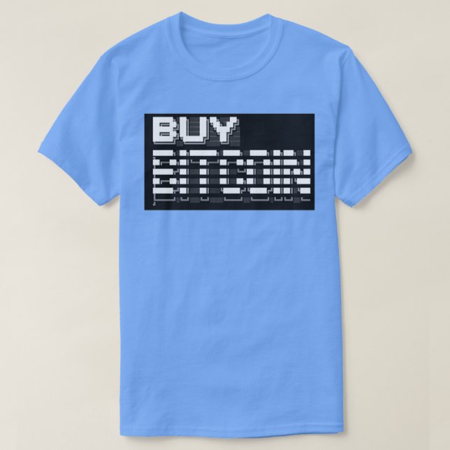 T-SHIRT ACHETER BITCOIN (Design devant)
