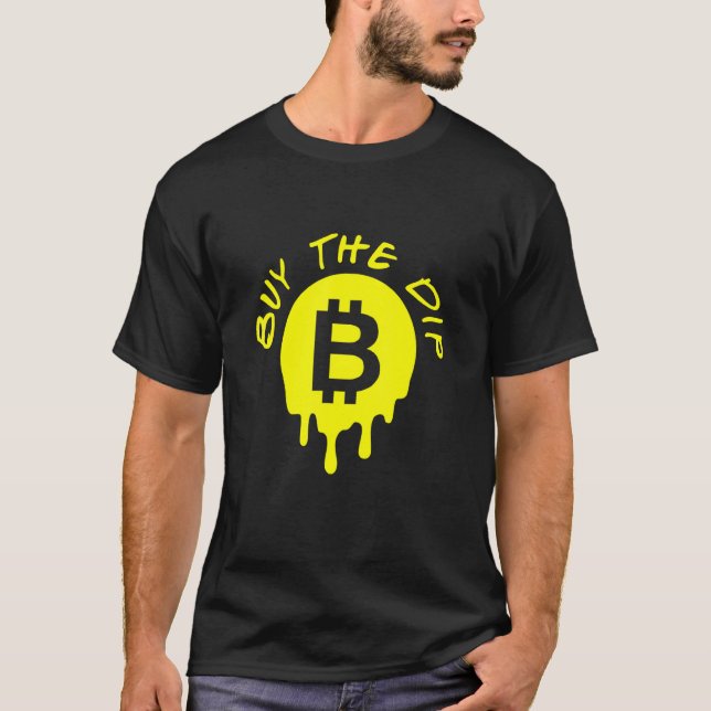 T-shirt Acheter Bitcoin Btc La Baisse Blockchain Bitcoin B (Devant)