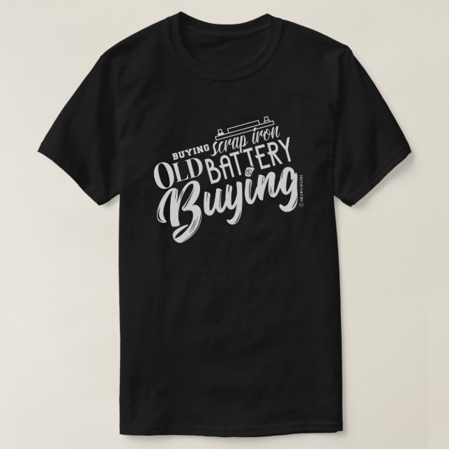 T-SHIRT ACHETER DU FER À FEU (Design devant)