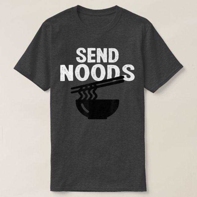T-shirt Acheter Envoyer Noods drôles Noodles Ramen (Design devant)