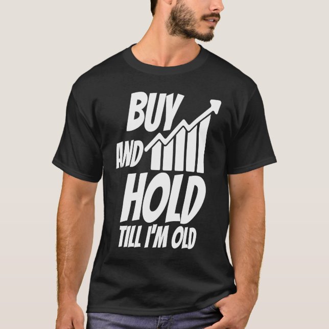 T-shirt Acheter et conserver jusqu'à ce que je sois un anc (Devant)