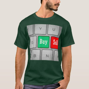 T-shirt Acheter et vendre Funny Stock Market Trading Cadea