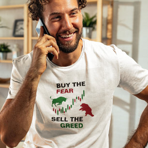 T-shirt Acheter La Peur / Vendre Le Vendeur Stock De La Vi