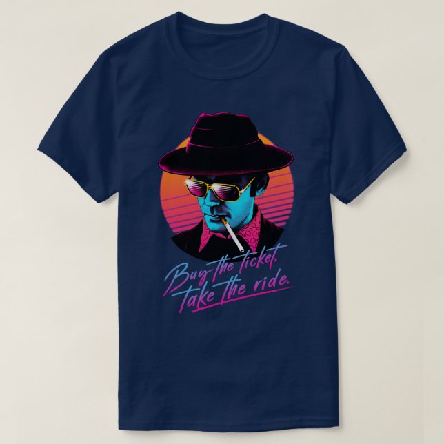 T-shirt Acheter le billet Prendre le tour (Design devant)